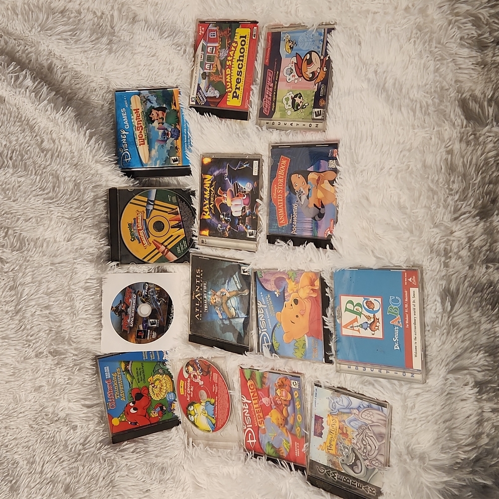 Computer Children's Games lot